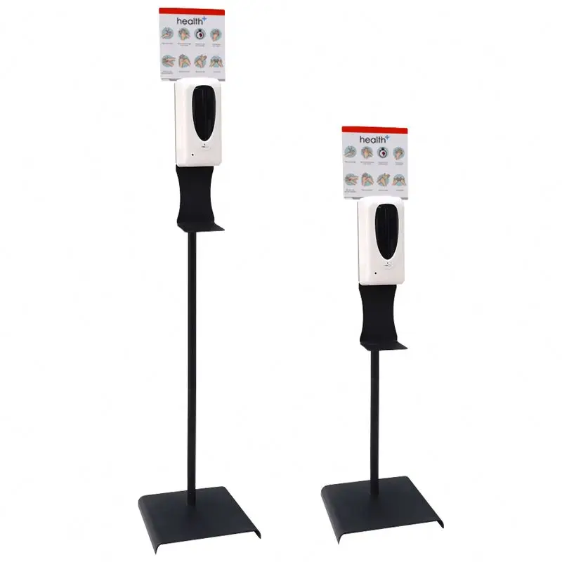 YSW manufacturer  hands free auto touchless automatic hand gel sanitizer acrylic dispenser stand