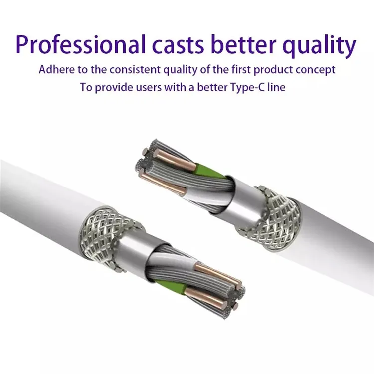 
NEW Super Fast Charging 4.5V 5A USB Type-C Cable USB 3.0 3.1 Type C Cable For Huawei For Android mobile phones 