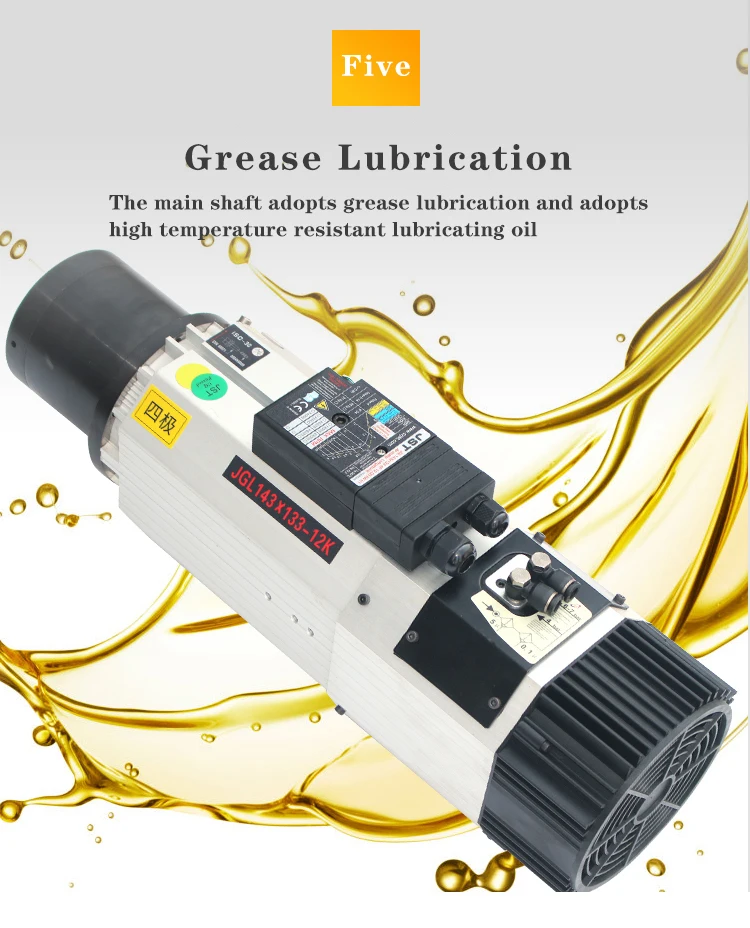 9kw Cnc Router Motor Spindle ATC Air Cooled Spindle