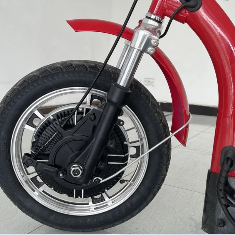 High performance 48V CE Approval Three wheel Electric stand up scooter