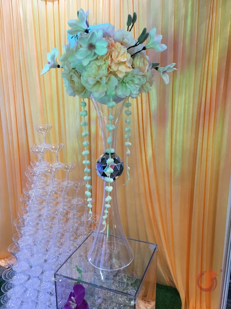 Acrylic Beauty Waist Vase  Wedding Centerpieces &Table Decorations Wedding Decorations Acrylic Vase for Weddings Flowers