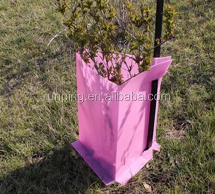 Plastic corflute tree guards/Corrugated plastic tree protector/Vine guards