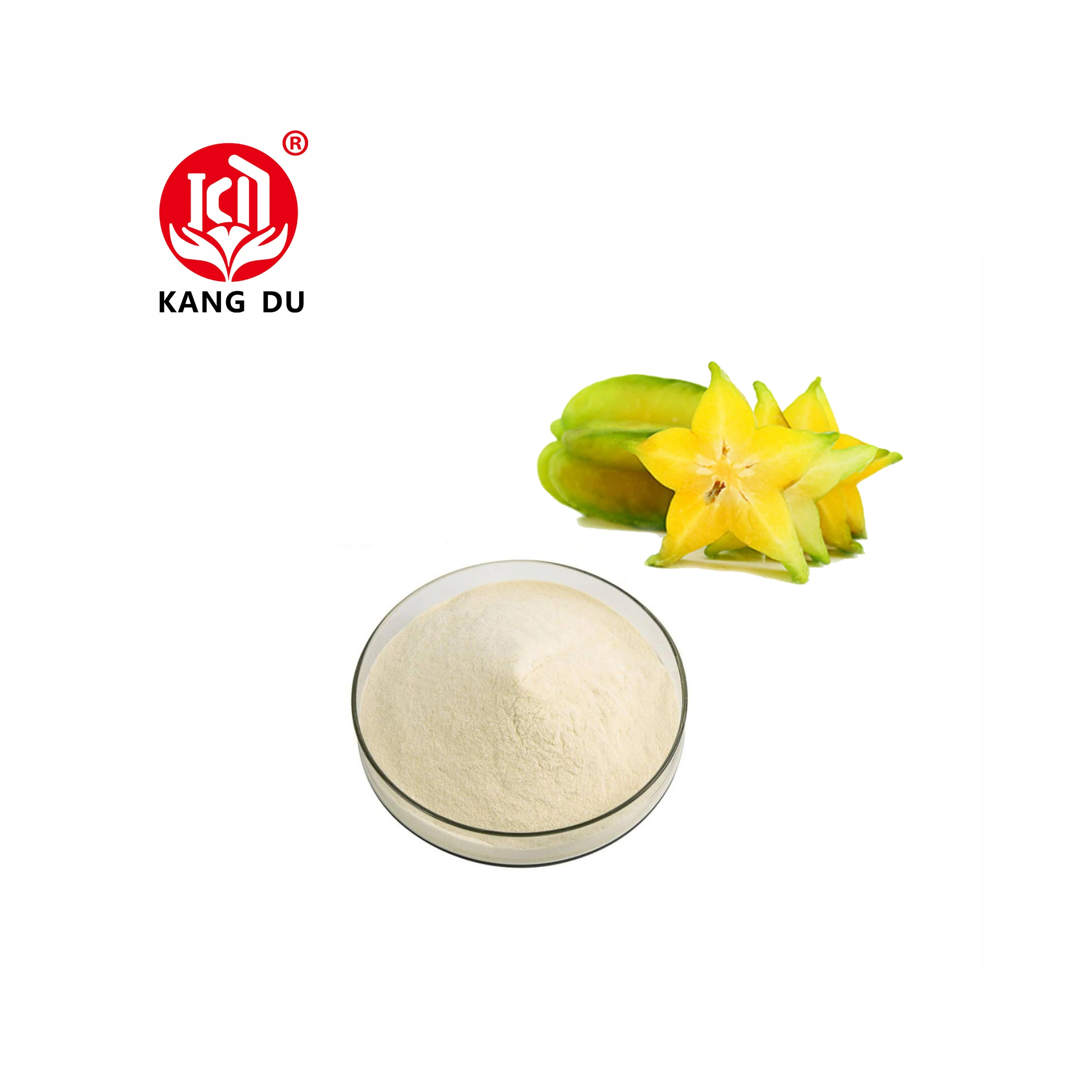 Factory Supply Water Soluble Star Ppwder Custom Fruit Natural Carambola Powder