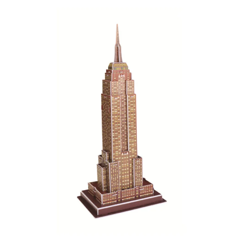 Рождественский подарок архитектурные модели 3D бумажные головоломки знаменитых зданий по всему миру