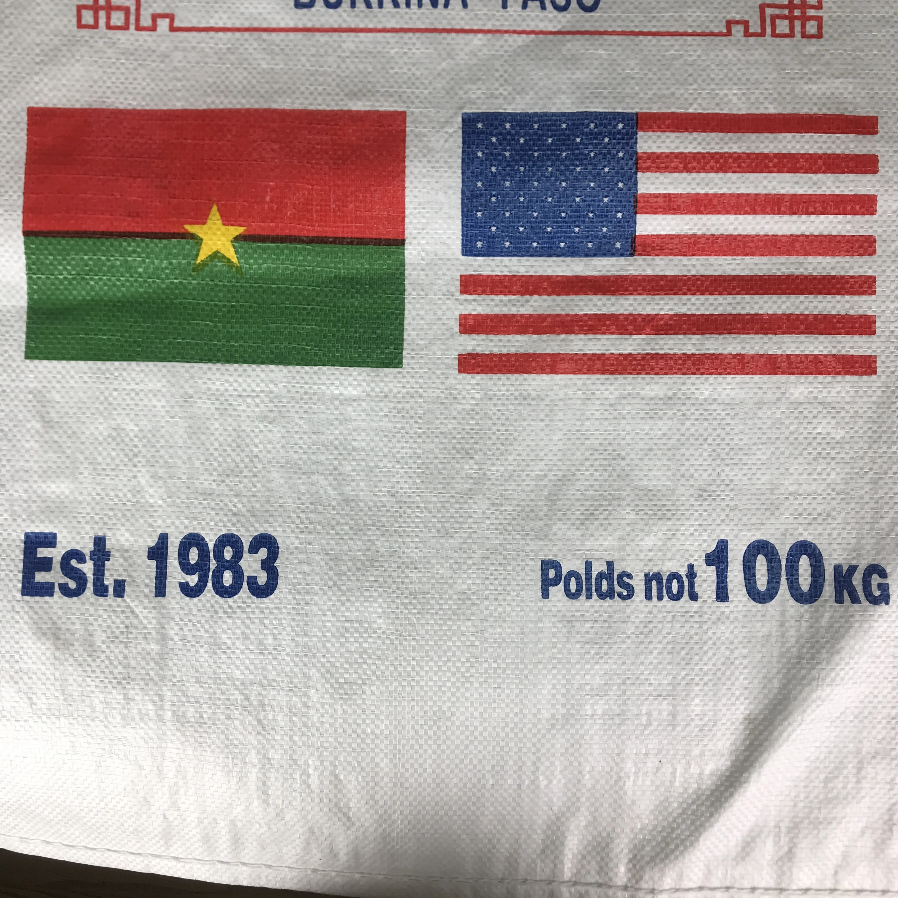 
25kg 50kg 100kg pp bag woven polypropylene woven bag for wheat 100kg 