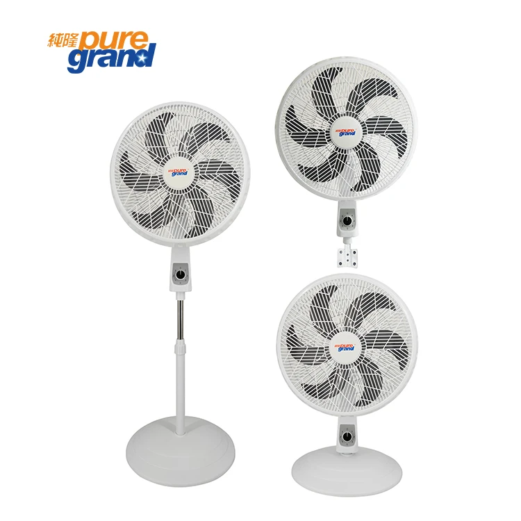 Wholesale 3 speed rotary switch height adjustable multifunction 6PCS PP blades 18 inch 3 in 1 electric stand fan