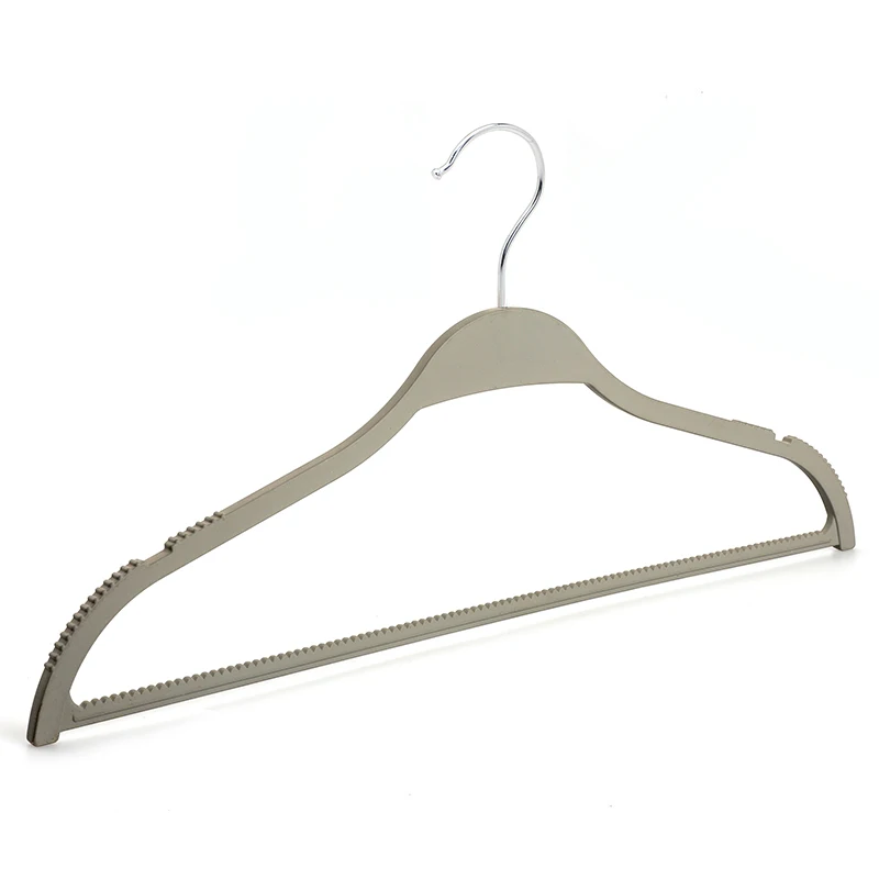 Multifunctional Dry and Wet Super Non Slip Ultra Thin Cheap Plastic Clothes Hangers with Swivel Hooks