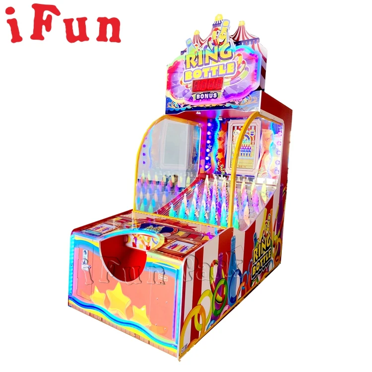 Kids redemption tickets game Coin Operated Game lottery for Game Zone Ring Bottle