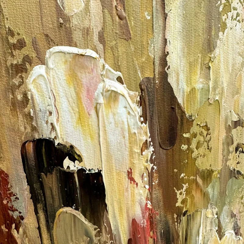 Customized dropshipping Abstract Oil Painting On Canvas Handmade Mural Modern Wall Art Picture Office Bar Home Large Art