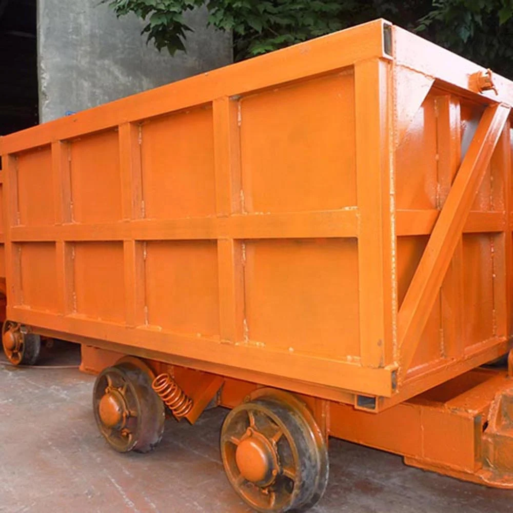 KC2.5-6A Underground Side Dump Mining Cart For Sale Mining Transport Wagon Mine Cart Price