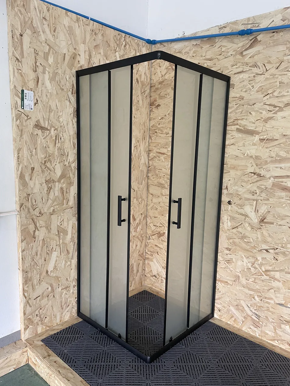 Hot selling shower cabin moving doors shower cubicle tempered glass hot selling shower sliding door