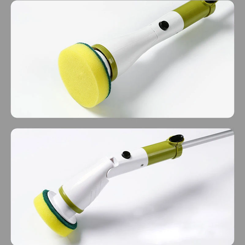 Multipurpose Extendable Rechargeable Tile Cleaner Bathroom Grout Bathtub Electric Spin Scrubber 360 Power Cordless Turbo Scrub