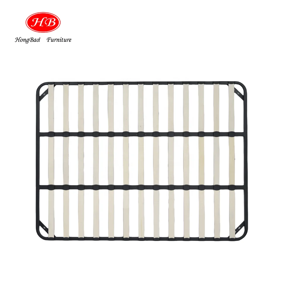 Customized Logo Factory Offer Constructed High Carbon Steel Knock Down bed base Modern Platform Foundation