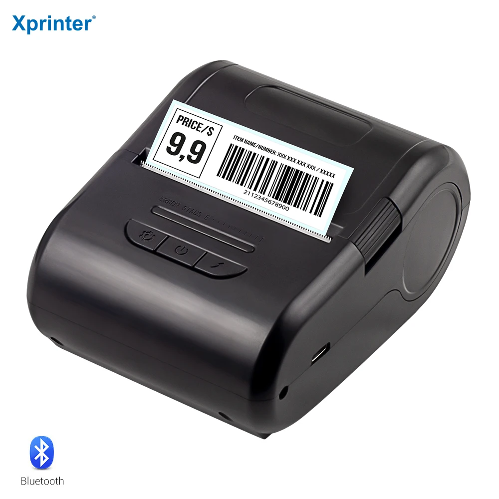 Xprinter China Manufacture Mini Portable Printer Wireless Bluetooth Printer Mini Label Printer XP-P210