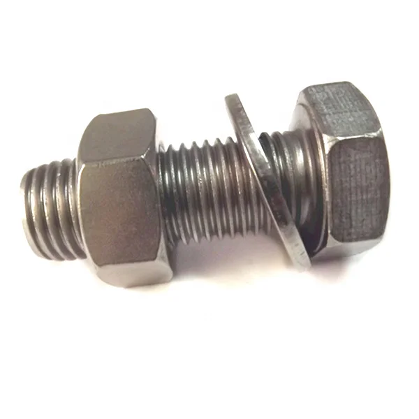 HBLJ ASTM A325 / A490 Large hexagon head bolts for steel structure DIN6914 / DIN7990 hex bolt 8.8 grade