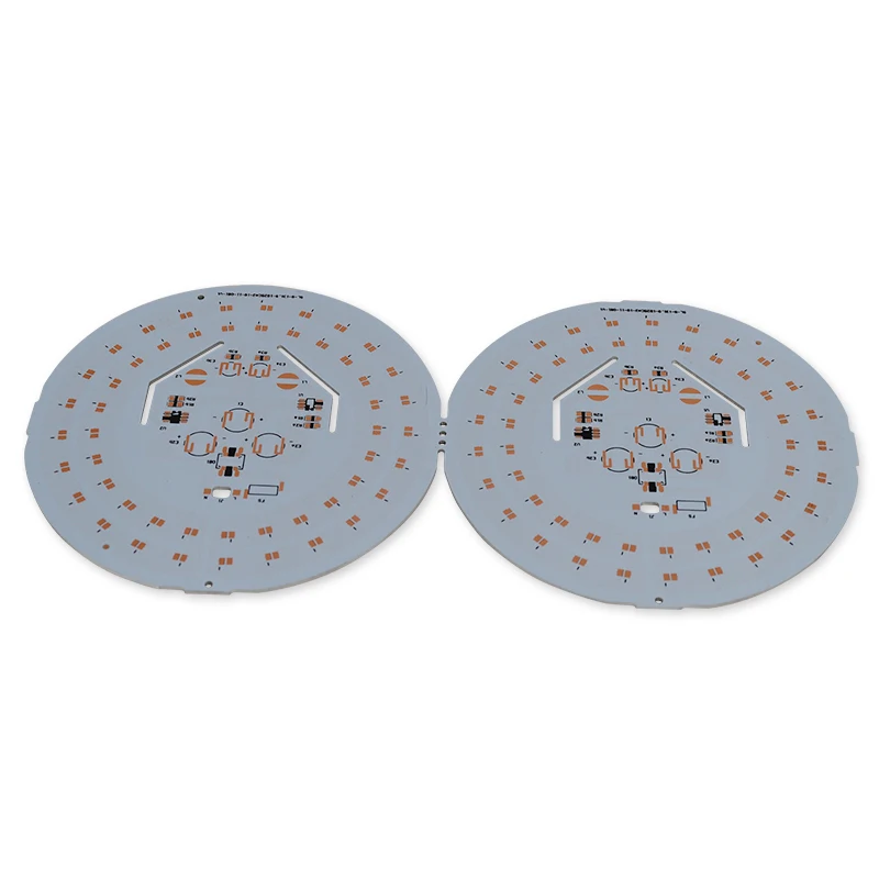 Led pcb 94V0 алюминий подложки с osp и белый припой маска используется для лампочки