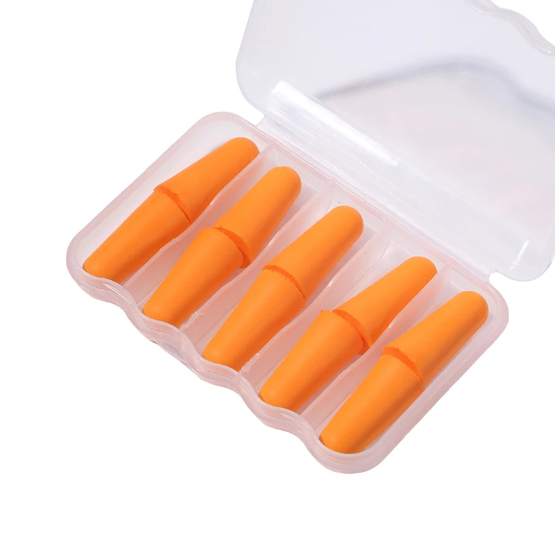 Hot Sleep Moldable Soft Sponge Earplugs Noise For Sleeping Swimming Studying Snoring Concerts sound reducing ear plugs