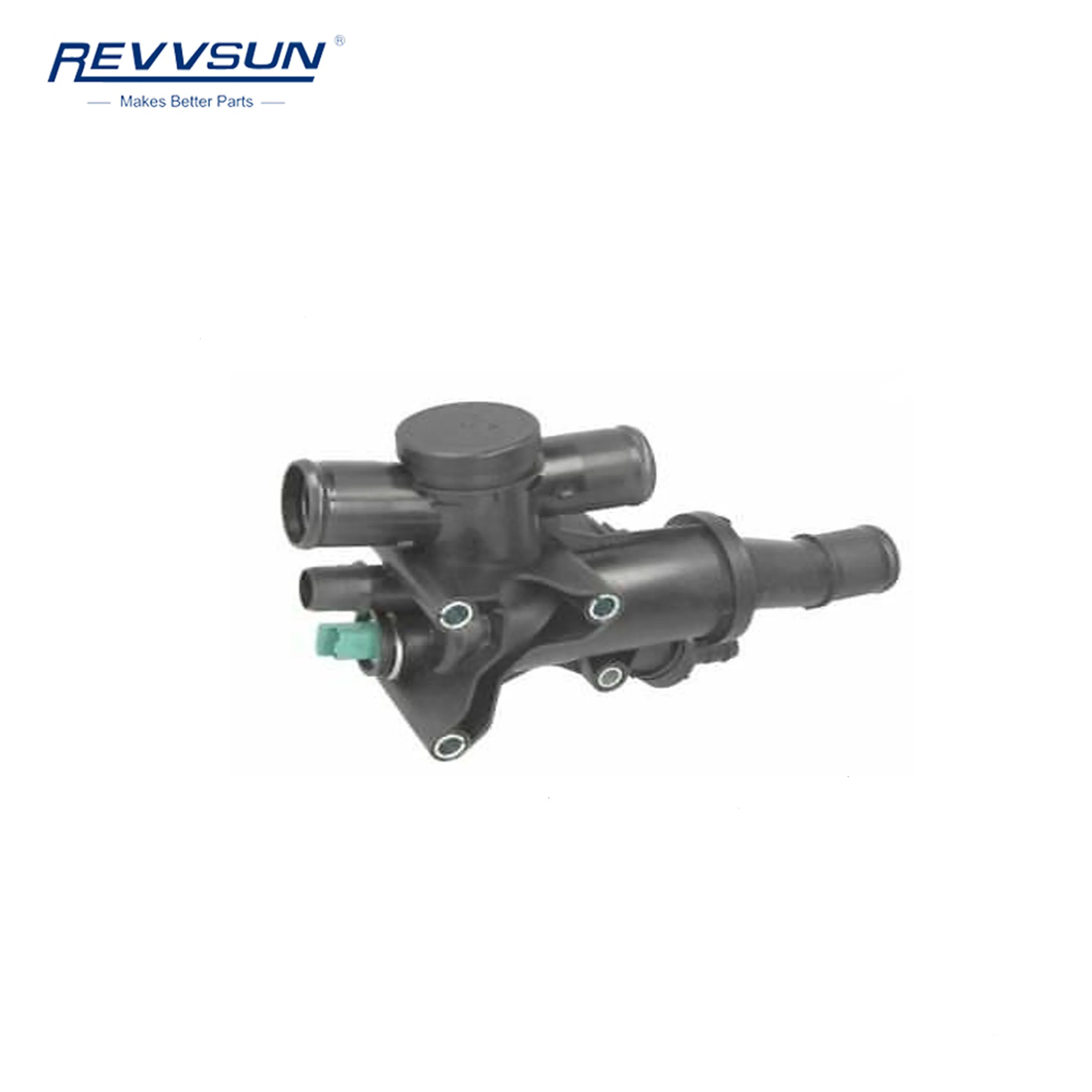 Автозапчасти REVVSUN 2264810 DS7Q8A586AB 1876476 DS7Q8A586AA 9804160380 932103 Термостат в сборе для Ford Mondeo