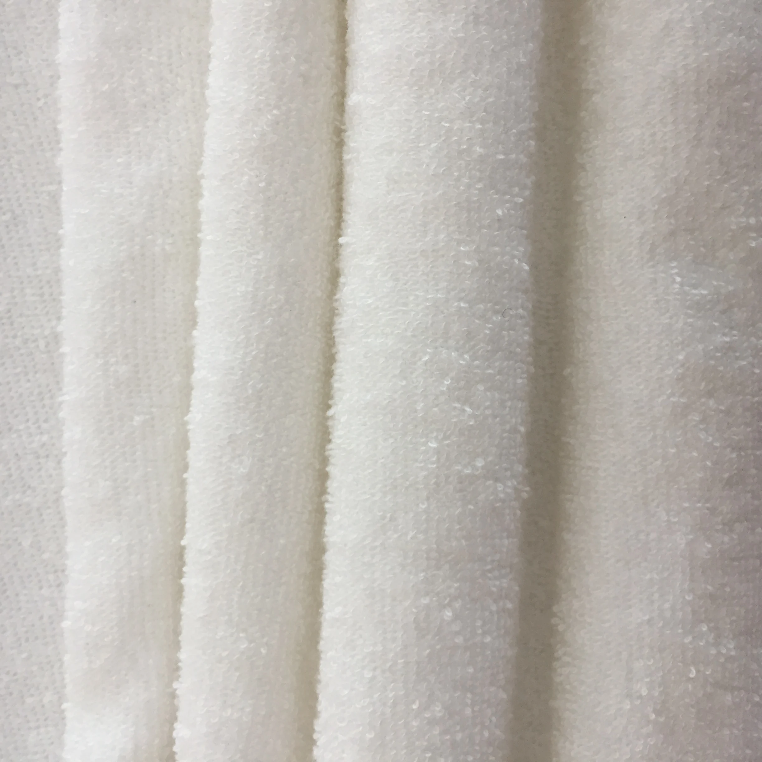 Ткань трикотажная махровая 100% бамбук 21s г/кв. М для детского полотенца