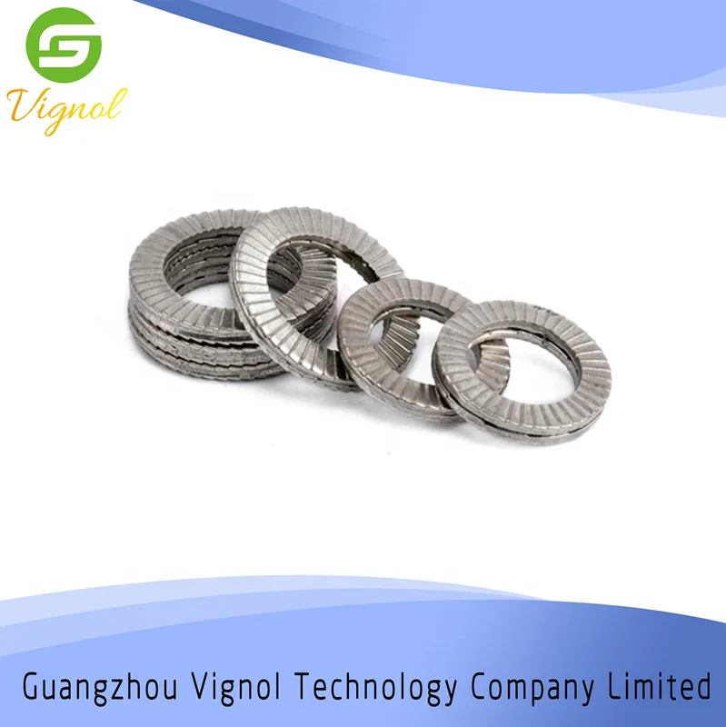 
New high quality structure stainless steel 316 nord lock washers 