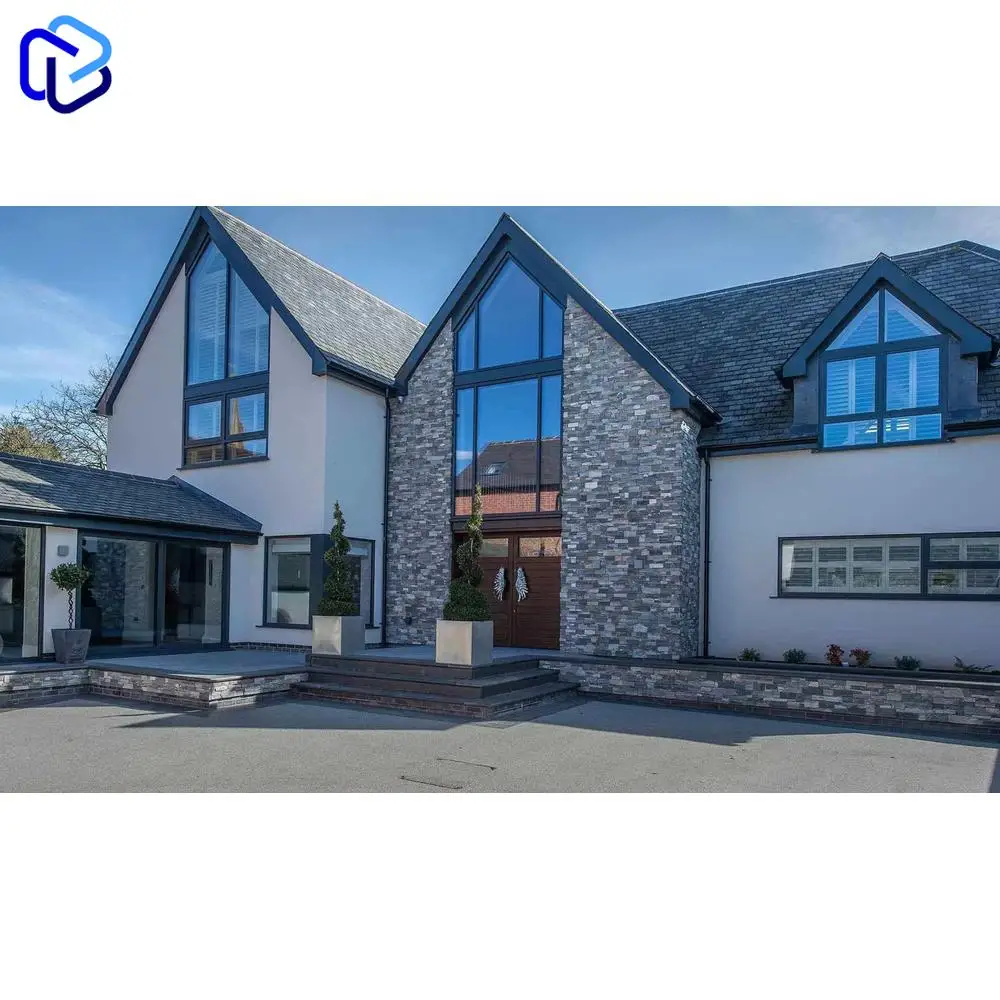 Black latest bullet proof double pane french aluminum casement modern house half round aluminium design in pakistan home windows