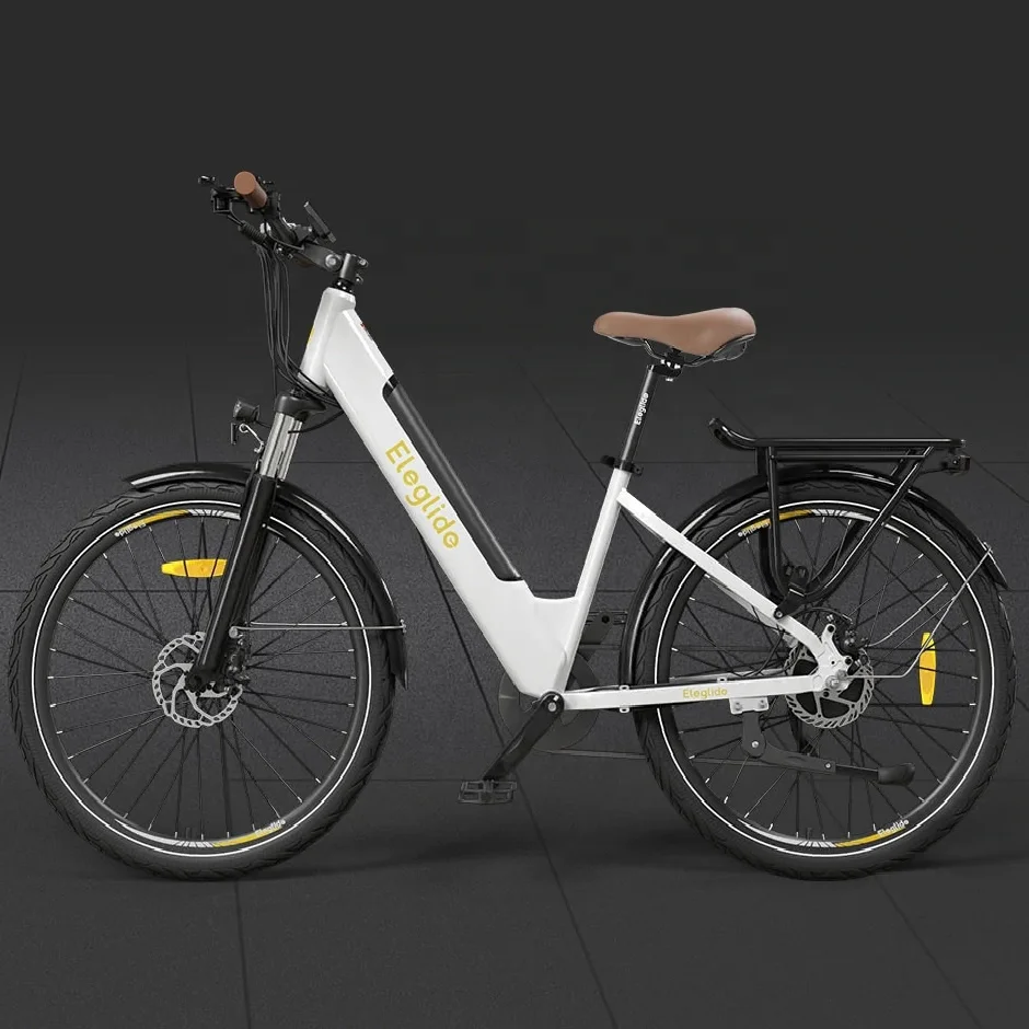 2022 Новый eleglide T1 шаг-через 36V контроллер двигателя Максимальная мощность 500W все Terrian 27 5 Inch Электрический велосипед для