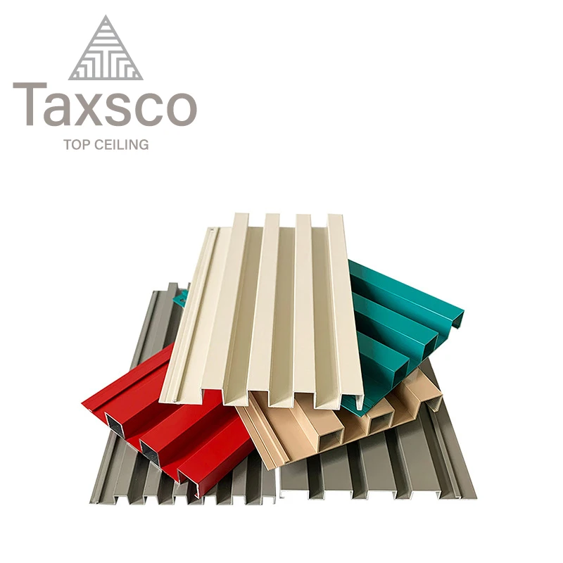 Metal Building Materials Decorative Interior Wallboard Corrugated Aluminum Great Wall Panel