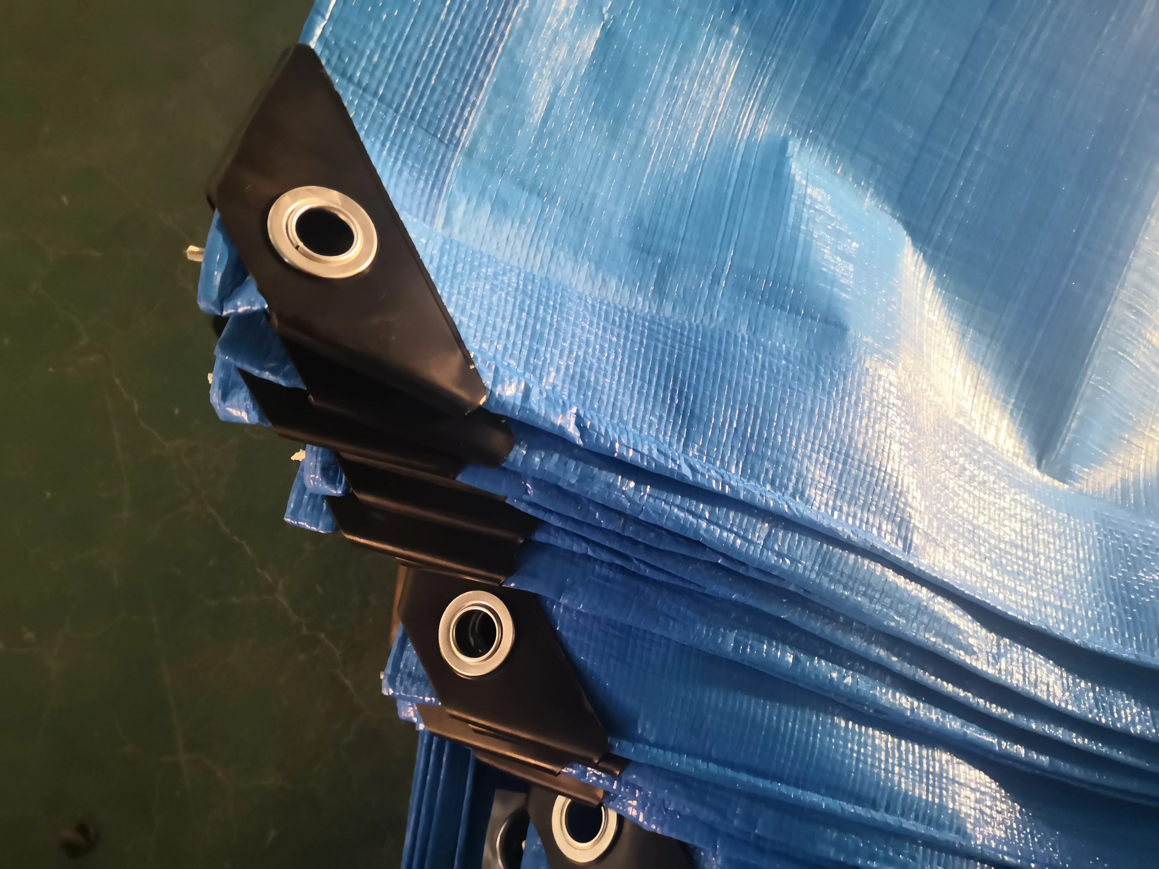 Cheap Custom Pe Tarpaulin Rainproof blue economy poly tarps For Truck Cover