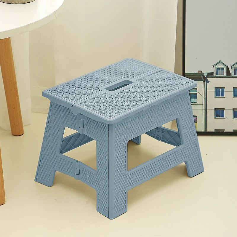 Hot sale bathroom Foldable Folding Step Stool plastic Folding stool children Folding stool bathroom furniture