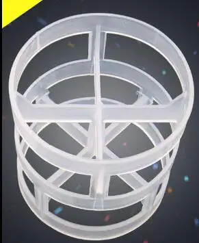 Pp Pe Cpvc Polypropylene Random Cooling Tower Filler Media Tower Packing Plastic Pall Ring