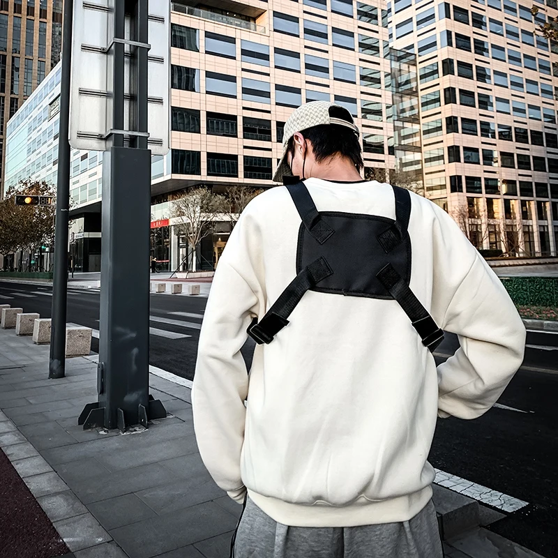 2020 Custom Nylon Chest Bags Front Pocket Fashion Unisex Chest Rig Bag