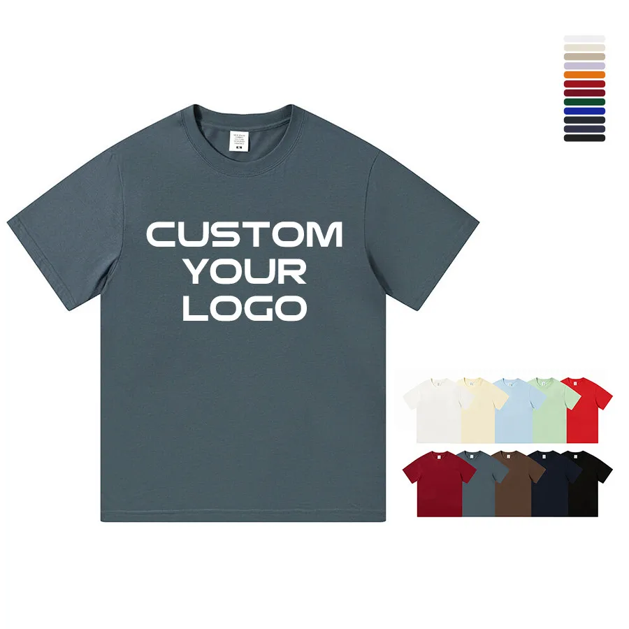 Manufacturer high quality   100   custom screen printing crew neck mens