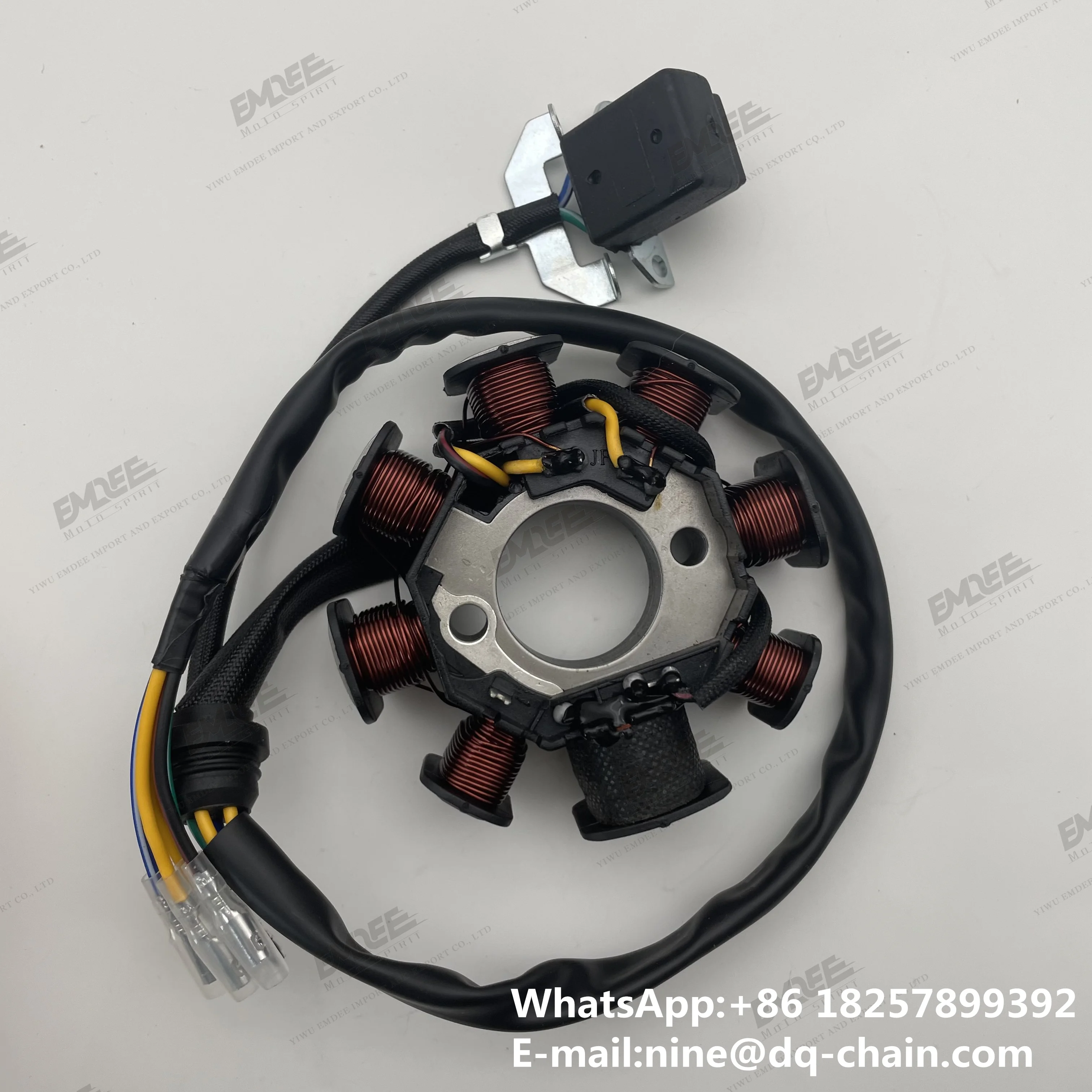 Motorcycle Spare Engine Parts Ignition Coil Stator Magneto 8 Pole for CB125