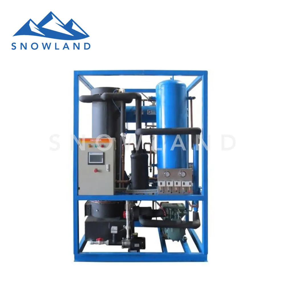 
High yield tube ice machine with 5T daily output /pure ice for cold drinks 