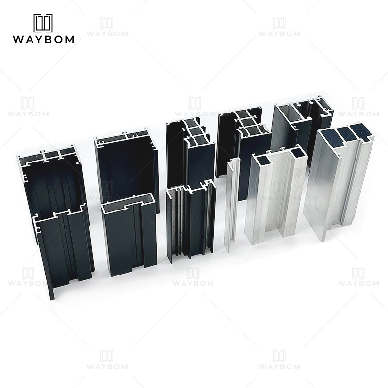 Bifold Doors Factory wholesale customization Double Glazing aluminum bi folding door & window accessories frame aluminum profile