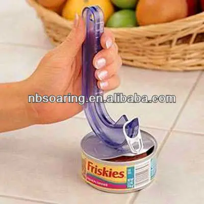 Hot sale Plastic Ring Pull Opener Opens Flip-Top Opener Bottle ring Opener Easily hooks on rings