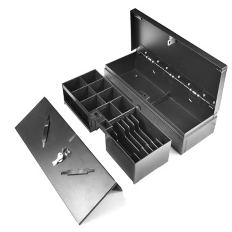 Cedi 170 black flip top cash drawer register high quality economical electronic usb cash drawer Cashier machine restaurant
