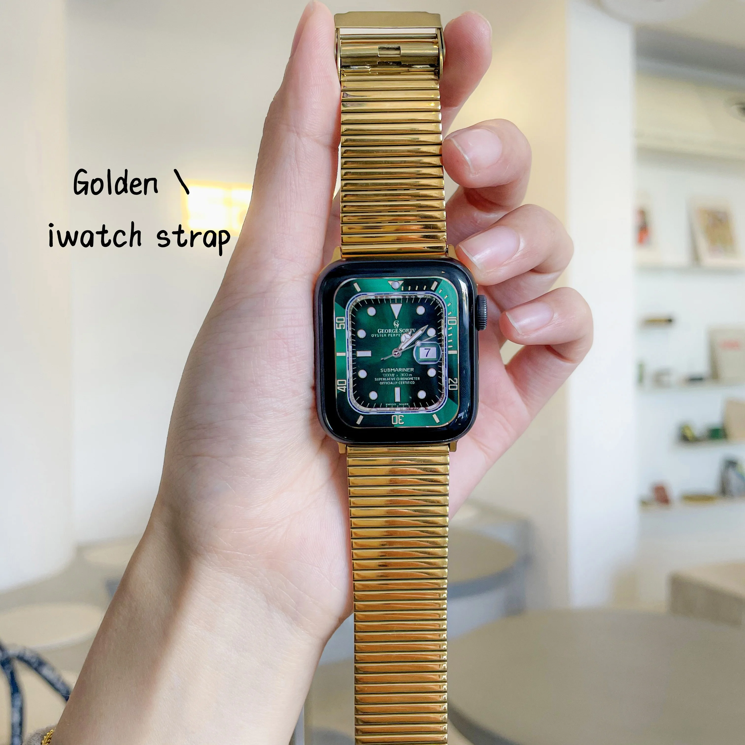  ConAmor | Заводской магазин Ремешок из нержавеющей стали для iWatch ремешок Apple Watch серии 6/SE/5/4 INS