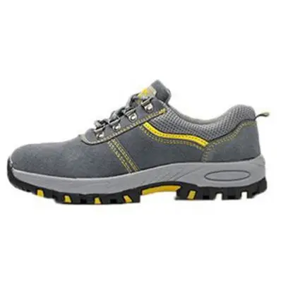 
unisex fashionable industrial work lightweight leather shoes steel toe cap brand safety shoes for men 