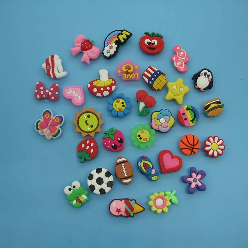 stock Beach hole sandal slipper  shoe clog shoe pvc shoe charm accept custom