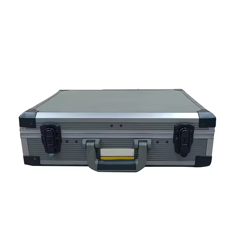 Original Spot Wholesale Agent Storage Case With Handle Tool Box Flight Cases Aluminum Storage Box For Travel