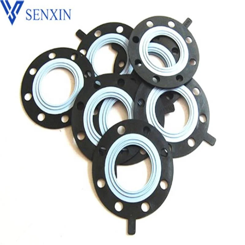 Factory Offer DIN PTFE Coated EPDM Rubber Gasket PTFE+EPDM Composite Gasket