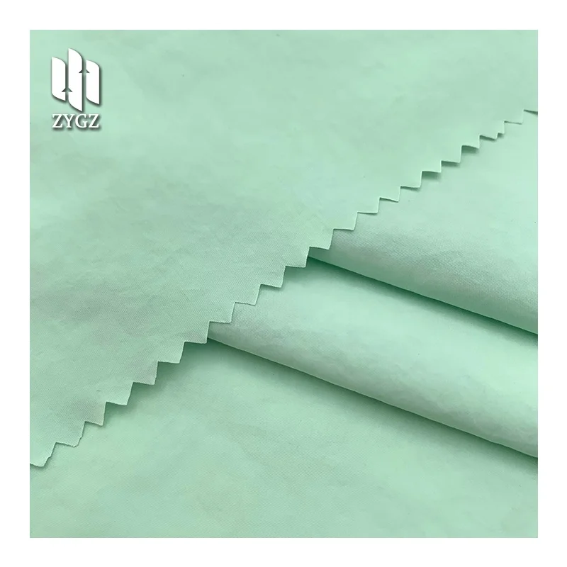 Wholesale High Quality Anti-Static Solid-color Waterproof Nylon Fabric for Jackets Pants Sportswear