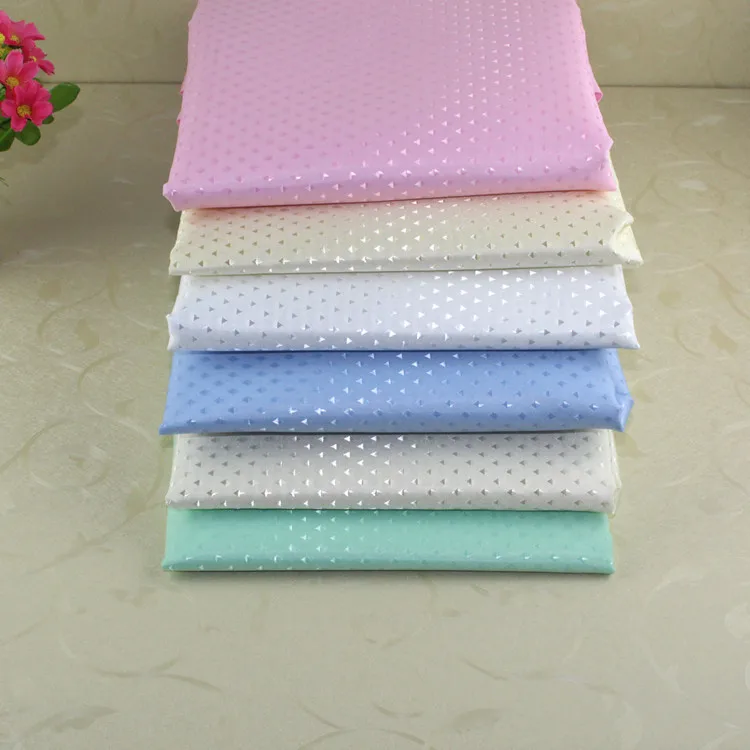 Wholesale Textiles Diamonds Pattern Eco Friendly Material Fabric Shower Bath Curtains for Hotel SPA Bathroom