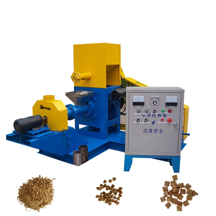 Low Cost Floating Fish Food Small Electric Scale Floating Fish Feed Pellet Extruder Maker Machine