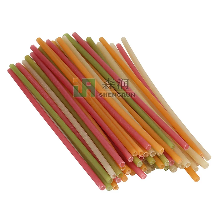 Cassava straw / biodegradable pla straw making machine machinery