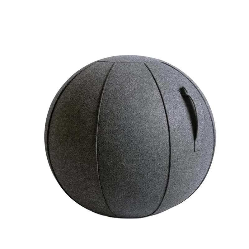 silicone point Non-slip Pvc Customized Anti-burst Stability Gymnastic Exercise Yoga Balance Ball with cover