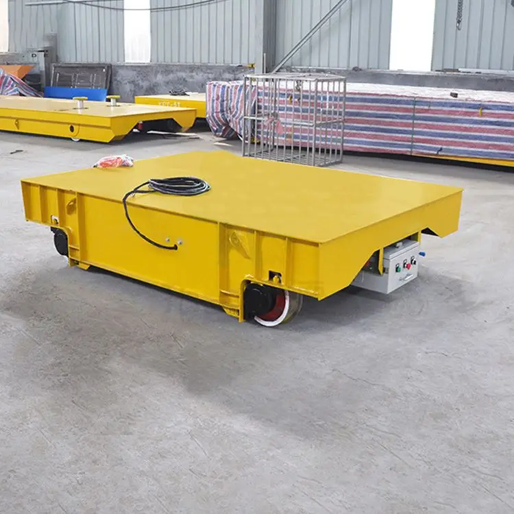 1t ~100t Electric Rail Type Transfer Car for Steel Coil Steel Ladle
