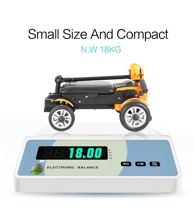 Sharing Dockless Scooter with Seat Four Wheel Electric Folding Scooter