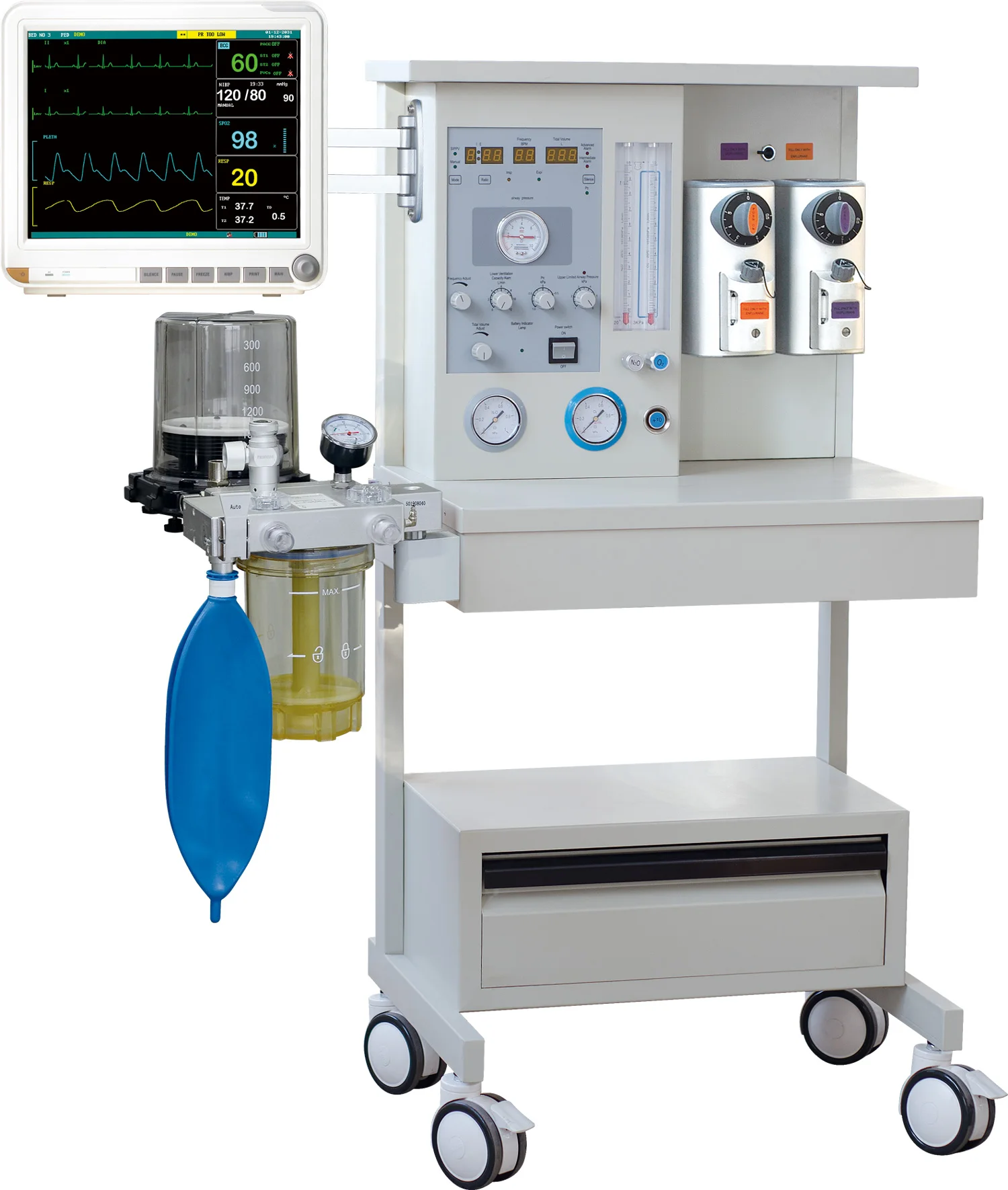 Medical equipment JINLING-01 Anesthesia machine model/chinese new product